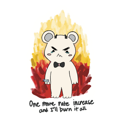Burn It All Sticker - Keyzen